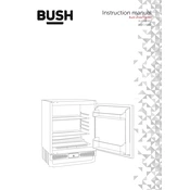 Bush BEUCL6082 9223280 Larder manual cover