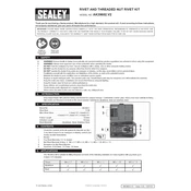 Sealey AK39602.V2 Riveter manual cover