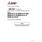 Mitsubishi MGR-A1T-R Relay manual cover