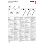 Lenovo Precision Pen 2 Pen manual cover