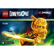 LEGO Ninjago 71239-1 Construction Set manual cover