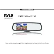 Pyle PLCM4550 Camera manual cover