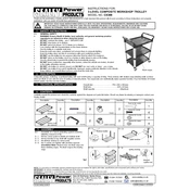 Sealey CX309 Trolley manual cover