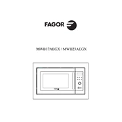 Fagor MWB-23EX Microwave Oven manual cover