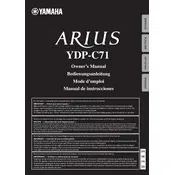Yamaha Arius YDP-C71 Piano