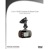 Pyle PDVRCAM50W Camera manual cover