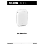 Sencor SHA 9200WH Purifier manual cover