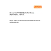 Lenovo IdeaCentre AIO 330-20AST Computer manual cover