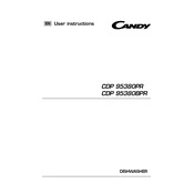 Candy CDP 95380BPR-80 manual cover