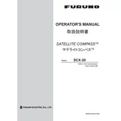 Furuno SCX-20 Compass manual cover