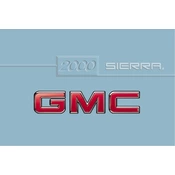 GMC Sierra 2000 manual cover