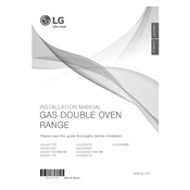 LG LDG3031ST LDG3031ST.FSTELGA Oven manual cover