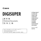 Canon DigiSuper XJ27x6.5B AF manual cover