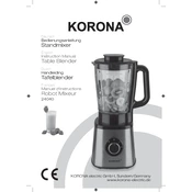 Korona 24040 Blender manual cover