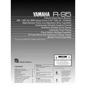 Yamaha R-95 Receiver manual cover