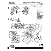 Xerox Phaser 8200 Cleaaning Kit Printer manual cover