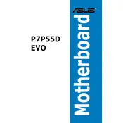 ASUS P7P55D EVO Motherboard manual cover