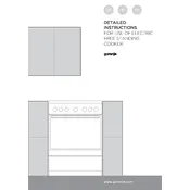 Gorenje E6151WA Cooker manual cover