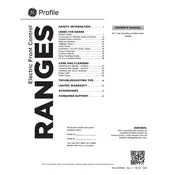 GE PB965 PB965BPTS Range