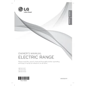 LG LRE3023SB LRE3023SB.FBKLLGA Range manual cover