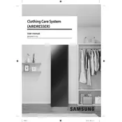 Samsung AirDresser DF10A9500CG Clothes Steamer manual cover