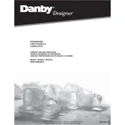 Danby DDW1802EBLS Dishwasher manual cover