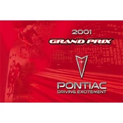 Pontiac Grand Prix 2001 manual cover