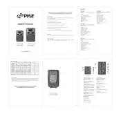 Pyle PPHP1293 Speaker manual cover