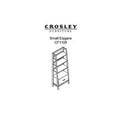 Crosley CF1109 Etagere manual cover