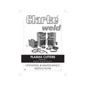 Clarke 6010927 King 50 Plasma Cutter manual cover