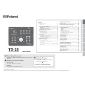 Roland TD-25 manual cover