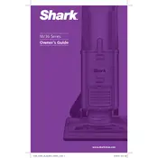 Shark NV36 Vacuum manual cover