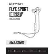 Braven Flye Sport Burst Earbuds manual cover