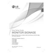 LG 47WV30MS 47WV30MS-B.AUS Signage manual cover