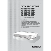 Casio XJ-S33 Projector