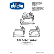 Chicco 123 Activity Walker Walker manual cover