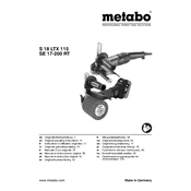 Metabo S 18 LTX 115 Steel Machine