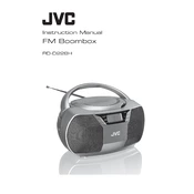 JVC RD-D228H manual cover