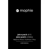 Mophie iPhone 7 Juice Pack Air Battery Case manual cover