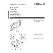 Viessmann Vitorond 100 Boiler Stand Accessory manual cover