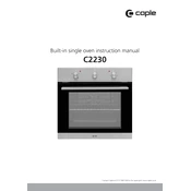 Caple C2230 Oven manual cover