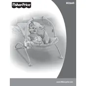 Fisher Price Mattel Rocking Baby M2660 Bouncer manual cover