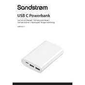 Sandstrom S6PB10KC17 manual cover