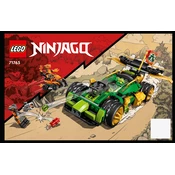 LEGO 71763 Construction Set manual cover