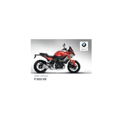 BMW F 900 XR 2019 Motorcycle manual cover