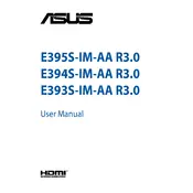 ASUS E393S-IM-AA R3.0 Computer manual cover