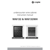 Caple WI6132 Wine Cabinet manual cover