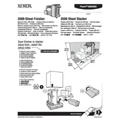 Xerox Phaser 5500 3500-Sheet Finisher Printer manual cover