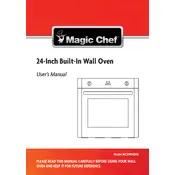 Magic Chef MCSWOE24S Oven manual cover