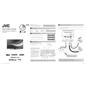 JVC LT-55K888 manual cover